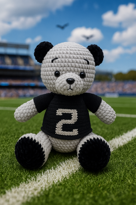 🧸 SnuggleStitch™ “Game Day Bear” Plushie